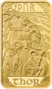 United Kingdom / Gold Twenty Grams Bar (2025) Norse Gods - Thor - obverse photo