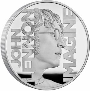 United Kingdom / Silver Kilo 2025 Music Legends - John Lennon - reverse photo