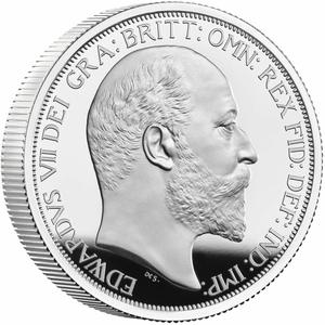 United Kingdom / Silver Two Ounces 2022 British Monarchs - King Edward VII - reverse photo
