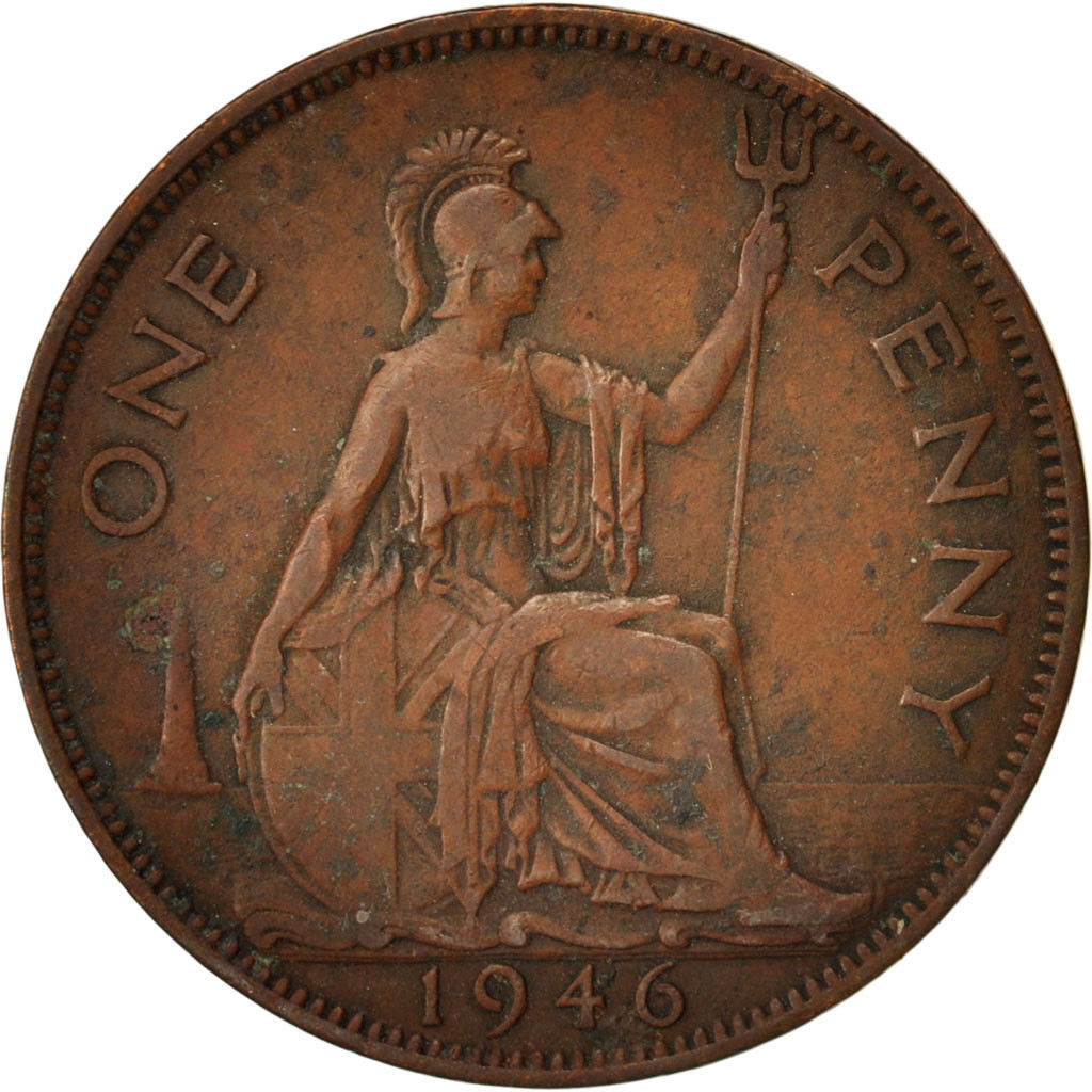 Penny 1946 Coin From United Kingdom Online Coin Club