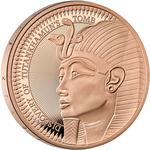 United Kingdom / Five Pounds 2022 Tutankhamun's Tomb / Gold Proof FDC - reverse photo