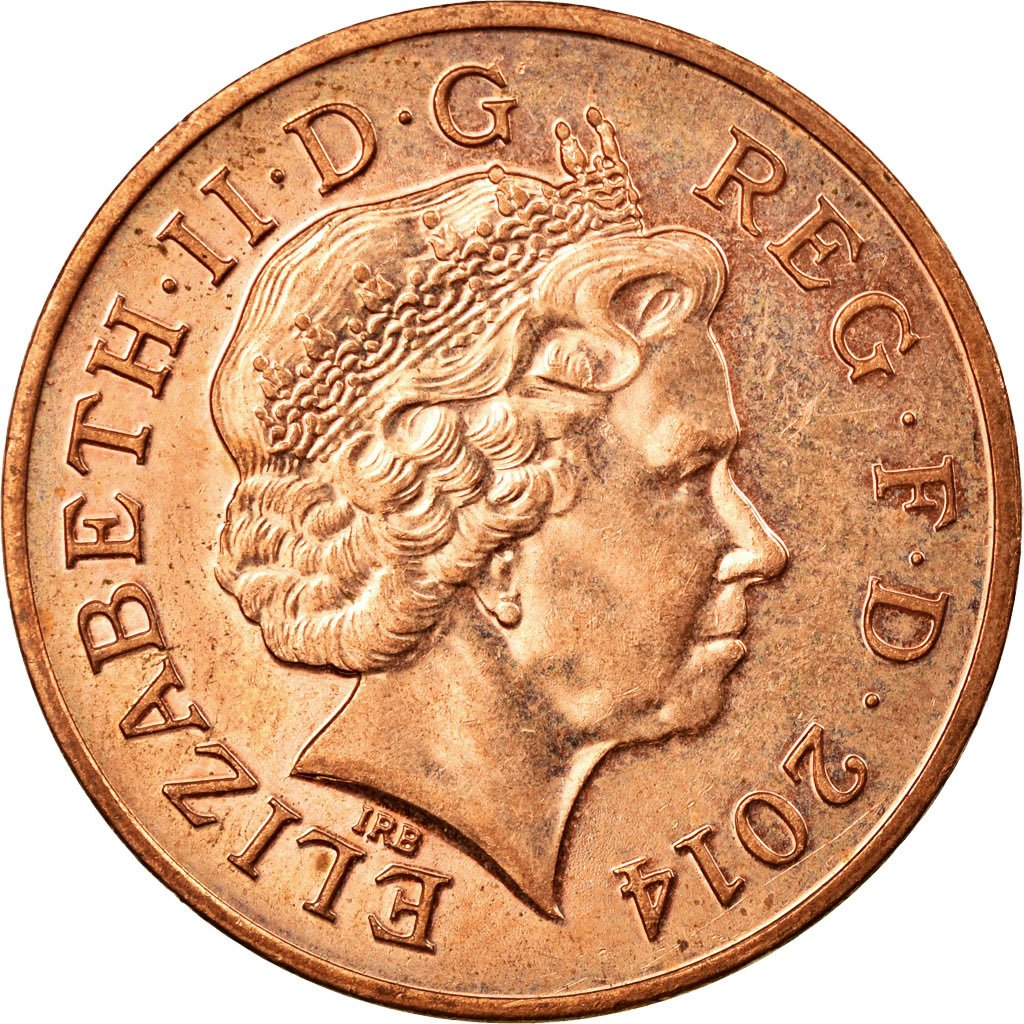 Two Pence 2014 Coin From United Kingdom Online Coin Club
