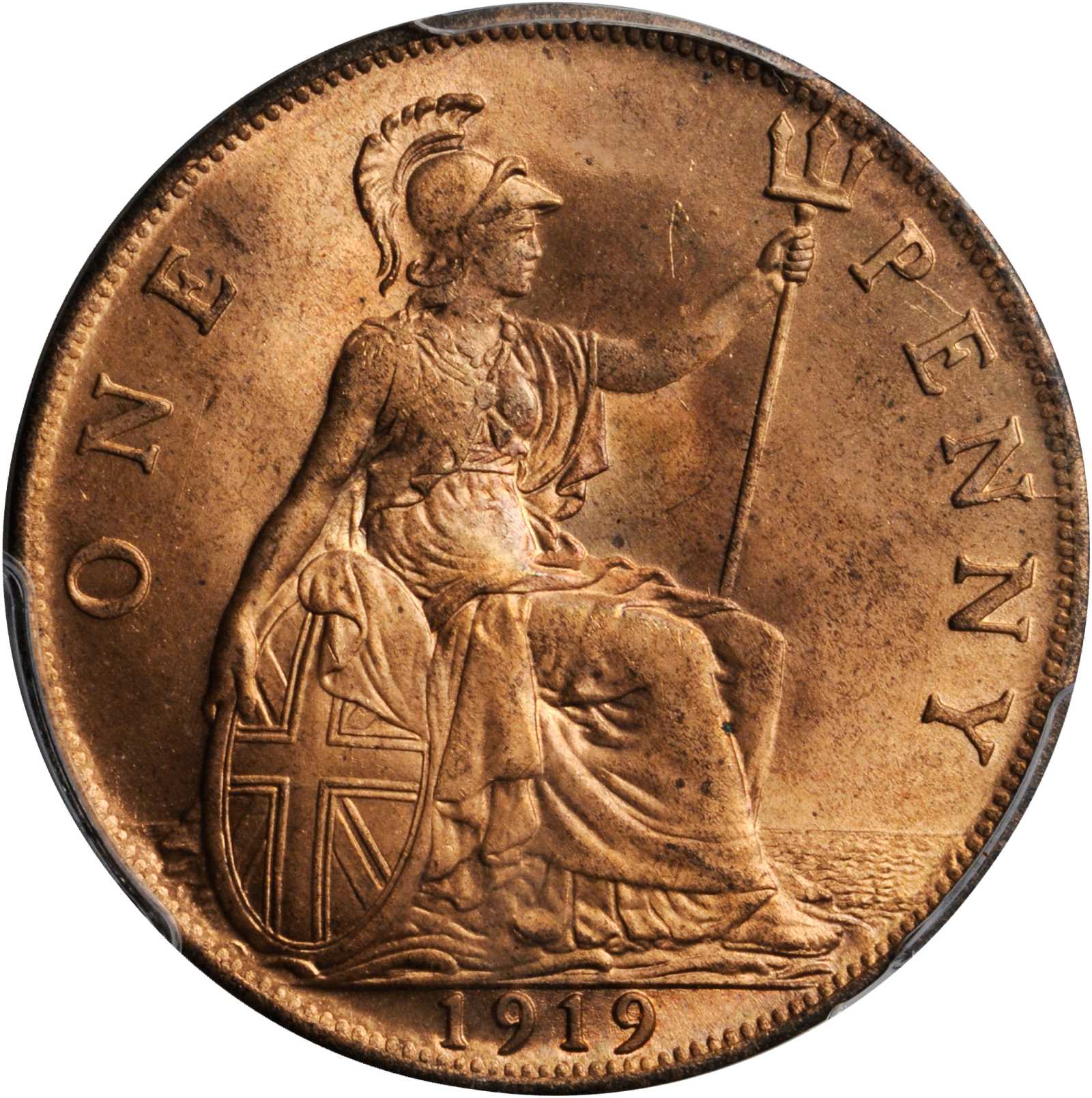 Penny 1919 Coin From United Kingdom Online Coin Club