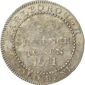 United Kingdom / Sixpence Token 1811 Marlborough - obverse photo