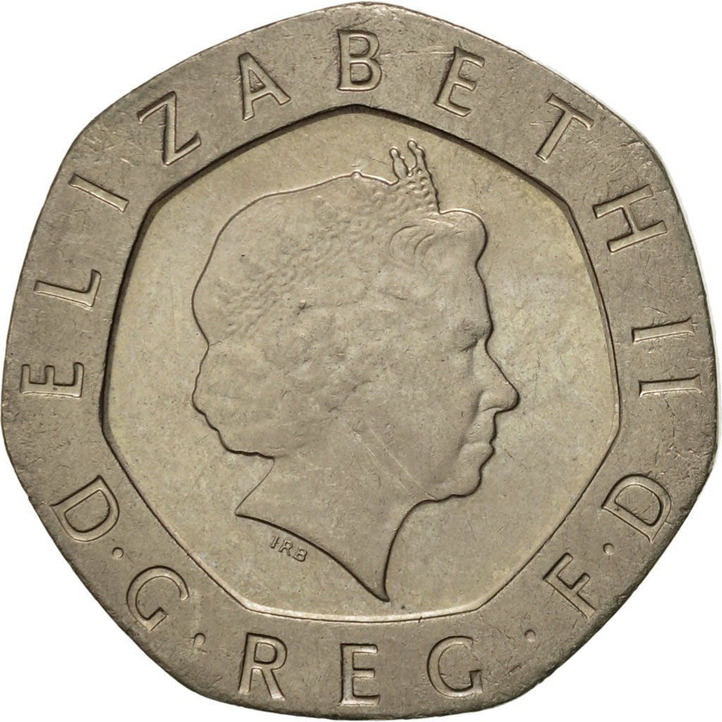 Twenty Pence 2001 Coin From United Kingdom Online Coin Club