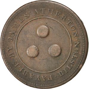 United Kingdom / Penny Token 1813 James Atherton - obverse photo