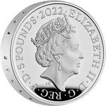 United Kingdom / Five Pounds 2022 Tutankhamun's Tomb / Silver Proof Piedfort - obverse photo