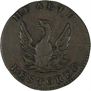 United Kingdom / Farthing Token Dr Eady Soho 1820 -1825 - obverse photo