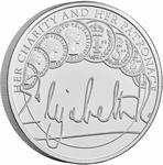 United Kingdom / Five Pounds 2022 Queen's Reign - Charity and Patronage - reverse photo