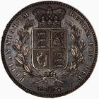 Crown (Shield): Photo Proof Coin - Crown, Queen Victoria, Great Britain, 1839