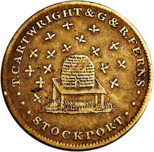 United Kingdom / Shilling Token 1812 Cheshire Stockport - obverse photo