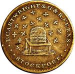 Shilling Token 1812 Cheshire Stockport: Photo Coin, United Kingdom, Shilling Token 1812 Cheshire Stockport / thumbnail