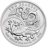 Silver Ounce 2018 Two Dragons: Photo Silver Ounce 2018 Two Dragons / thumbnail