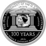 Silver Ounce - 19th Amendment 100th Anniversary: Photo Coin, United States, Silver Ounce - 19th Amendment 100th Anniversary / thumbnail