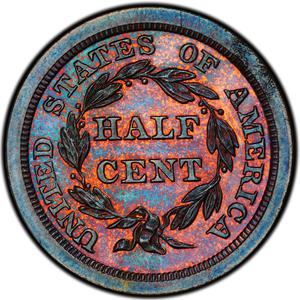 United States / Half Cent 1841 Braided Hair (Proof only) - reverse photo