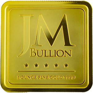United States / Gold Ounce - JM Bullion Square Bar - reverse photo