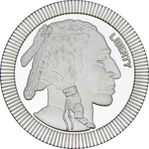 United States / Silver Ounce 2020 Buffalo Round, Stackable - reverse photo