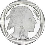 Silver Ounce 2020 Buffalo Round, Stackable: Photo Coin, United States, Silver Ounce 2020 Buffalo Round, Stackable / thumbnail