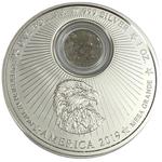 Silver Ounce 2019 Moon Landing, with Diamonds: Photo Coin, United States, Silver Ounce 2019 Moon Landing, with Diamonds / thumbnail