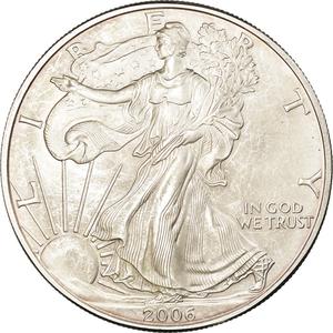 United States / Silver Ounce 2006 American Eagle - obverse photo
