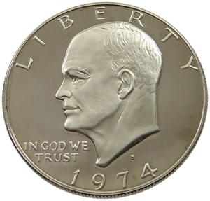 United States / One Dollar 1974 - obverse photo