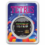 Silver Ounce 2021 Tetris - Rocket Launch: Photo Coin, United States, Silver Ounce 2021 Tetris - Rocket Launch / thumbnail