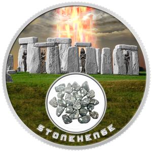 United States / Silver Ounce 2025 Built by Aliens - Stonehenge - reverse photo