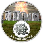 Silver Ounce 2025 Built by Aliens - Stonehenge: Photo Coin, United States, Silver Ounce 2025 Built by Aliens - Stonehenge / thumbnail