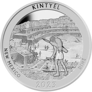 United States / Silver Ounce 2023 Native America - New Mexico - reverse photo
