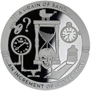 United States / Silver Ounce - T.I.M.E. 2 - A Grain of Sand - reverse photo