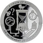 Silver Ounce - T.I.M.E. 2 - A Grain of Sand: Photo Coin, United States, Silver Ounce - A Grain of Sand / thumbnail