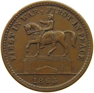 United States / Civil War Token 1863 Union Forever - obverse photo