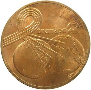 United States / Medal 1972 Transportation Exposition - reverse photo