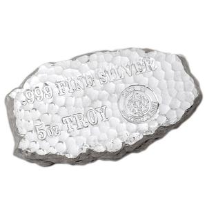 United States / Silver Five Ounces Scottsdale Tombstone Silver Nugget - obverse photo