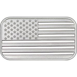 United States / Silver Ounce SilverTowne - American Flag - reverse photo