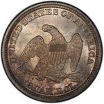 Quarter Dollar 1862 Seated Liberty: Photo 1862 25C (Regular Strike) / thumbnail