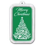 Silver Ounce 2019 Merry Christmas Tree - Bar: Photo Coin, United States, Silver Ounce 2019 Merry Christmas Tree - Bar / thumbnail