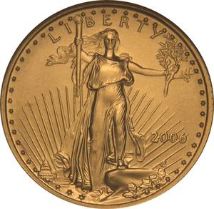 United States / Gold Tenth-Ounce 2006 American Eagle - obverse photo