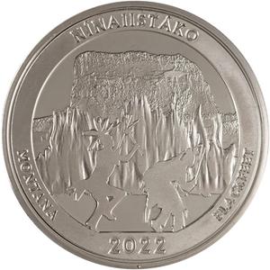 United States / Silver Ounce 2022 America the Beautiful - Montana - reverse photo