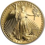 United States / Gold Half Ounce 2002 American Eagle / Proof (West Point Mint) - obverse photo