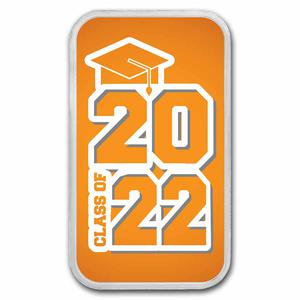 United States / Silver Ounce 2022 Class of 2022 - Bar, Orange - reverse photo