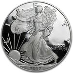 United States / Silver Ounce 2007 American Eagle / Proof - obverse photo