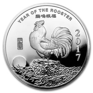 United States / Silver Ounce 2017 Year of the Rooster - reverse photo