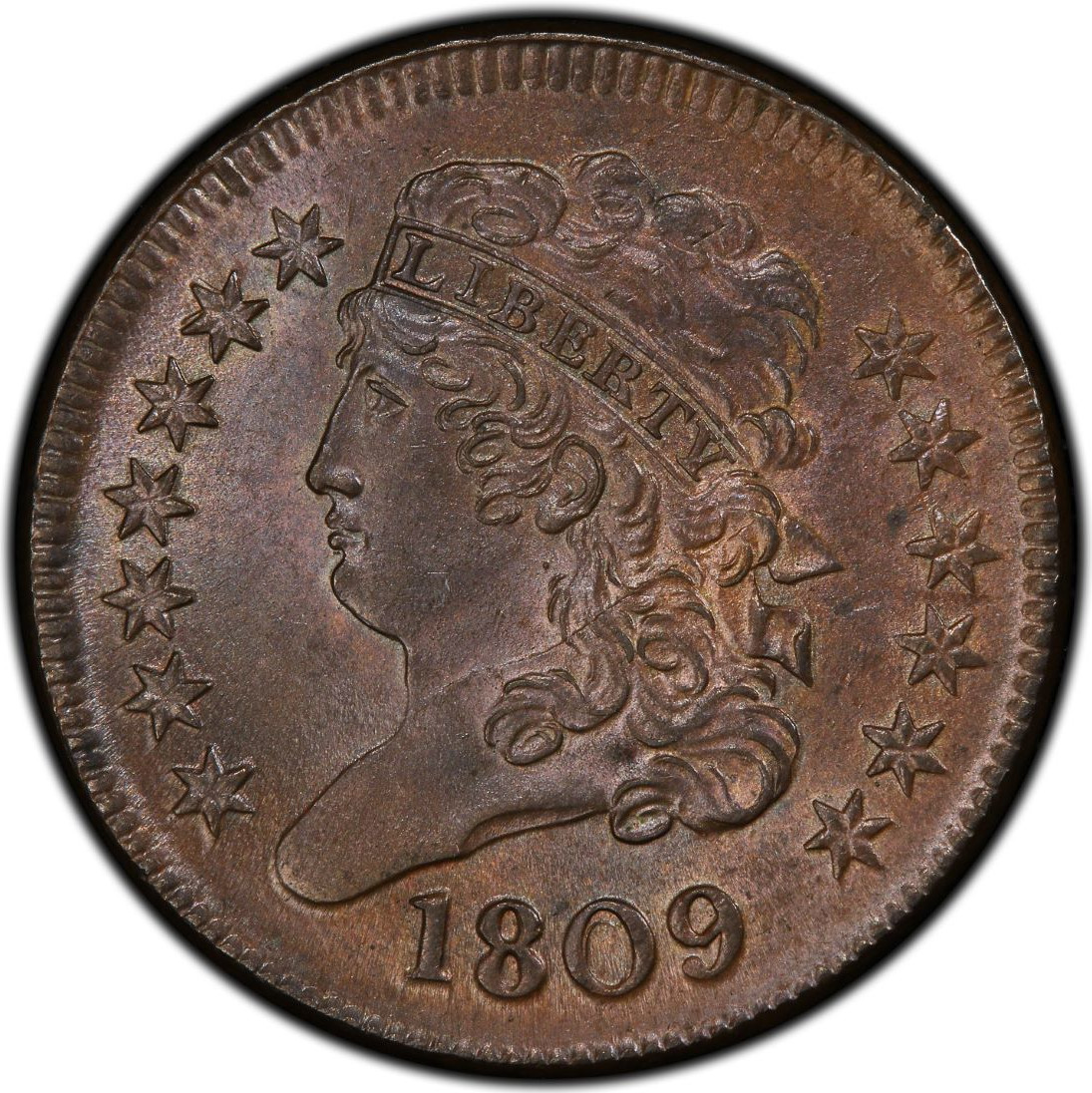1809 Half Cent Www recon co id