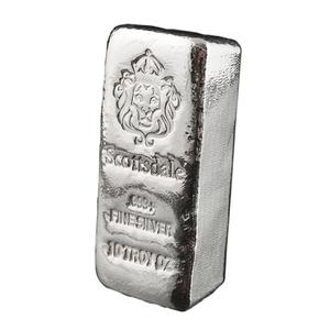 United States / Silver Ten Ounces Scottsdale Chunky Bar - reverse photo
