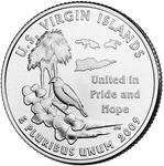 United States / Quarter Dollar 2009 U.S. Virgin Islands - reverse photo