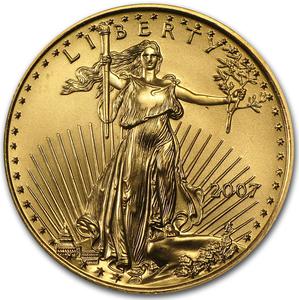 United States / Gold Half Ounce 2007 American Eagle - obverse photo