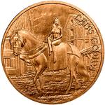 Copper Ounce 2022 Medieval Legends - Lady Godiva: Photo Coin, United States, Copper Ounce 2022 Medieval Legends - Lady Godiva / thumbnail