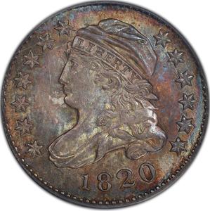 United States / One Dime 1820 Capped Bust - obverse photo