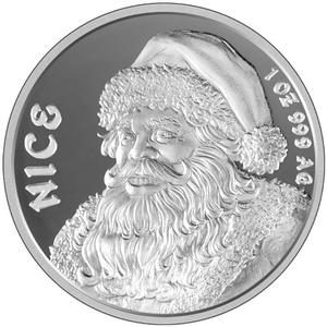 United States / Silver Ounce 2022 Naughty or Nice - reverse photo